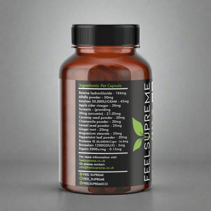 Feel Supreme Vegan Digestive Enzymes