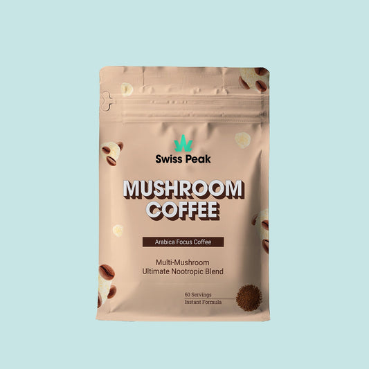 Swiss Peak CBD Functional Mushroom Coffee 60 Servings