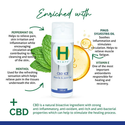 HEMPE Ice Muscle & Joint Gel 150ml