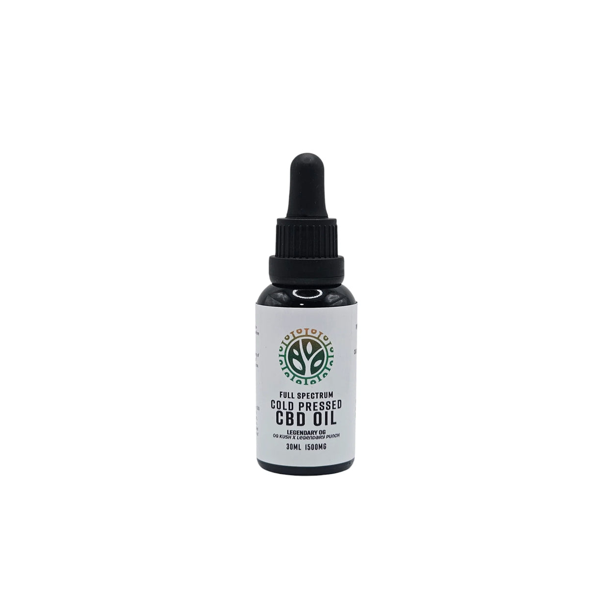Improved Health 1500mg Cold Pressed Organic Indica CBD Oil