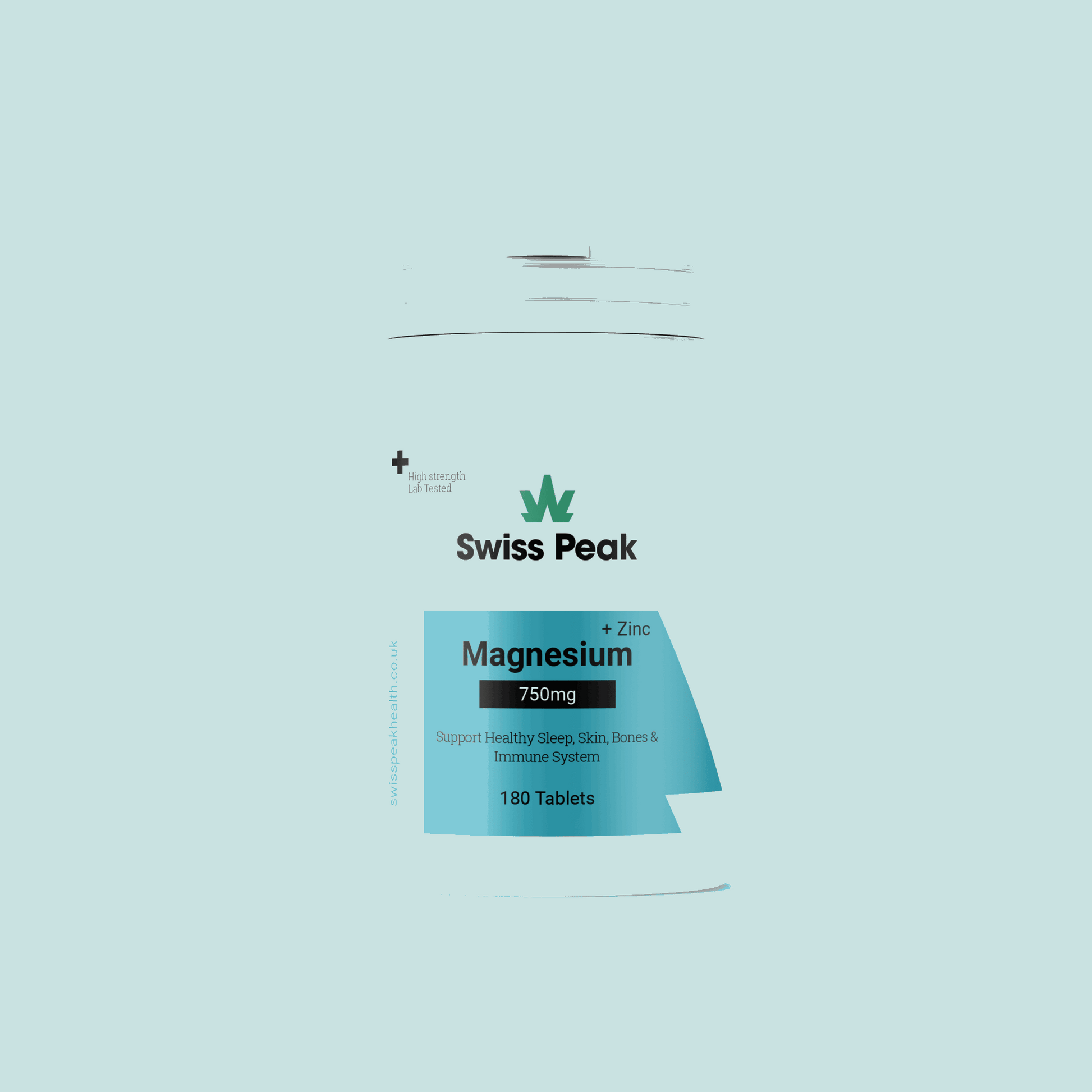 Swiss Peak Magnesium Citrate Tablets 750mg 60 Servings