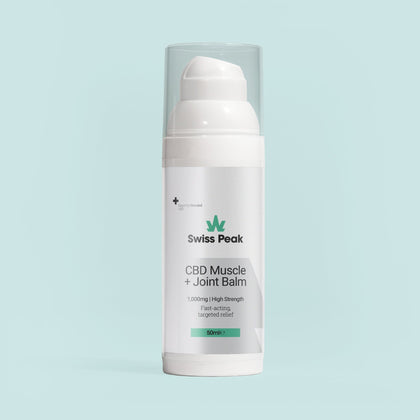 Swiss Peak CBD Muscle & Joint Balm 1000mg 50ml