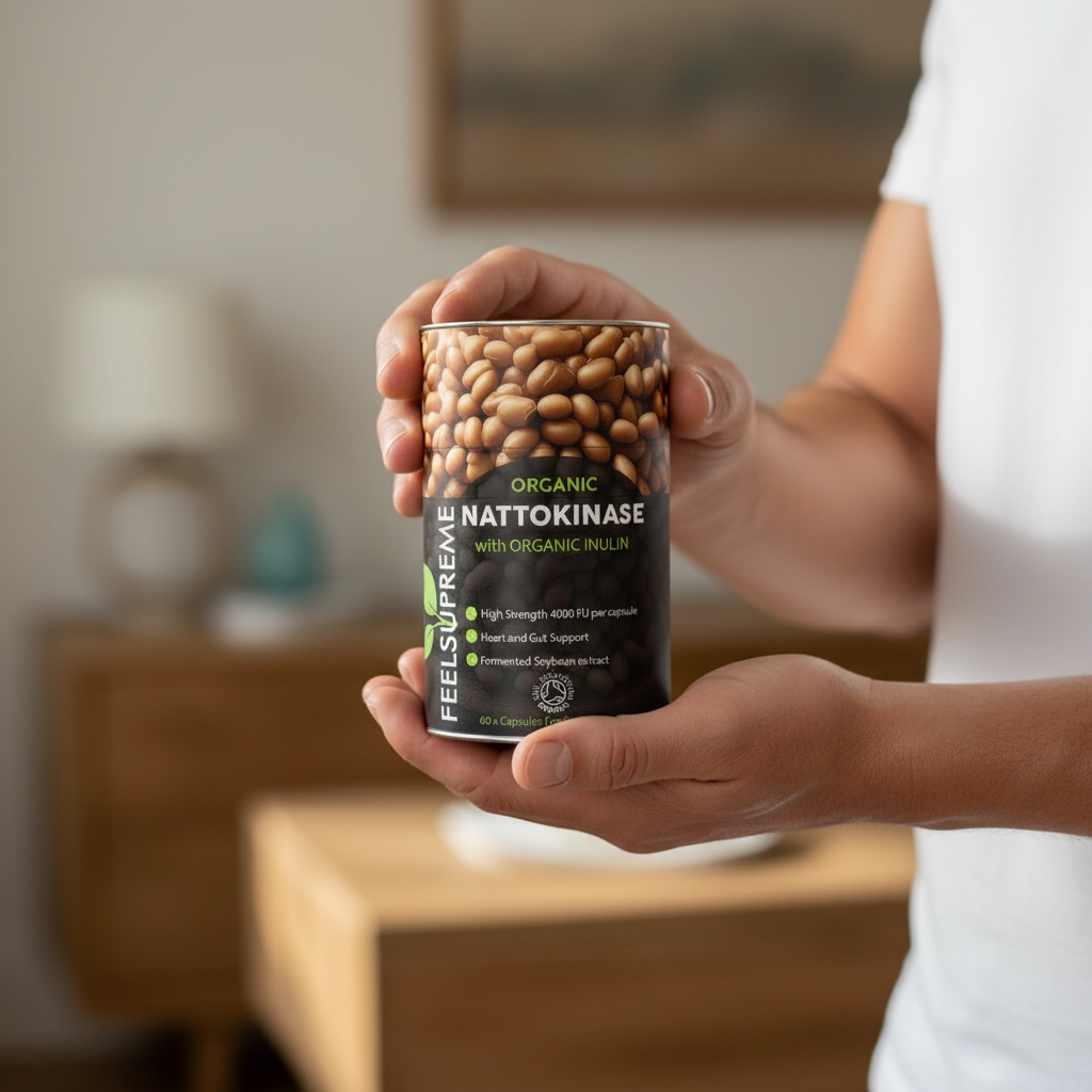 Feel Supreme Nattokinase 4000FU Capsules