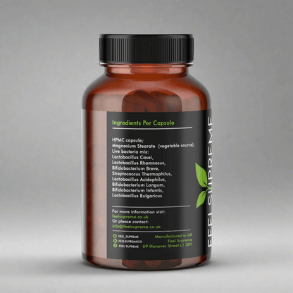 Feel Supreme Live Culture Probiotics 4 Billion Capsules