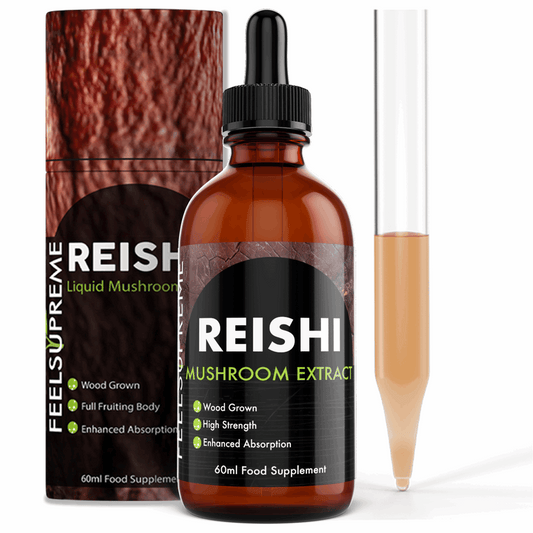 Feel Supreme Reishi Mushroom Extract 60ml bottle