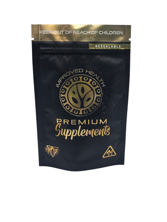 Improved Health Sea Moss Capsules with Bladderwrack and Burdock Root