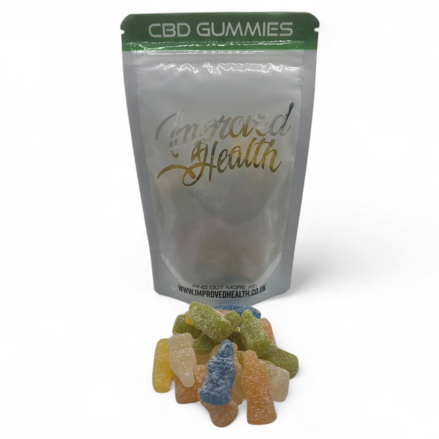 Improved Health CBD Gummies 40mg product image - The CBD Hut