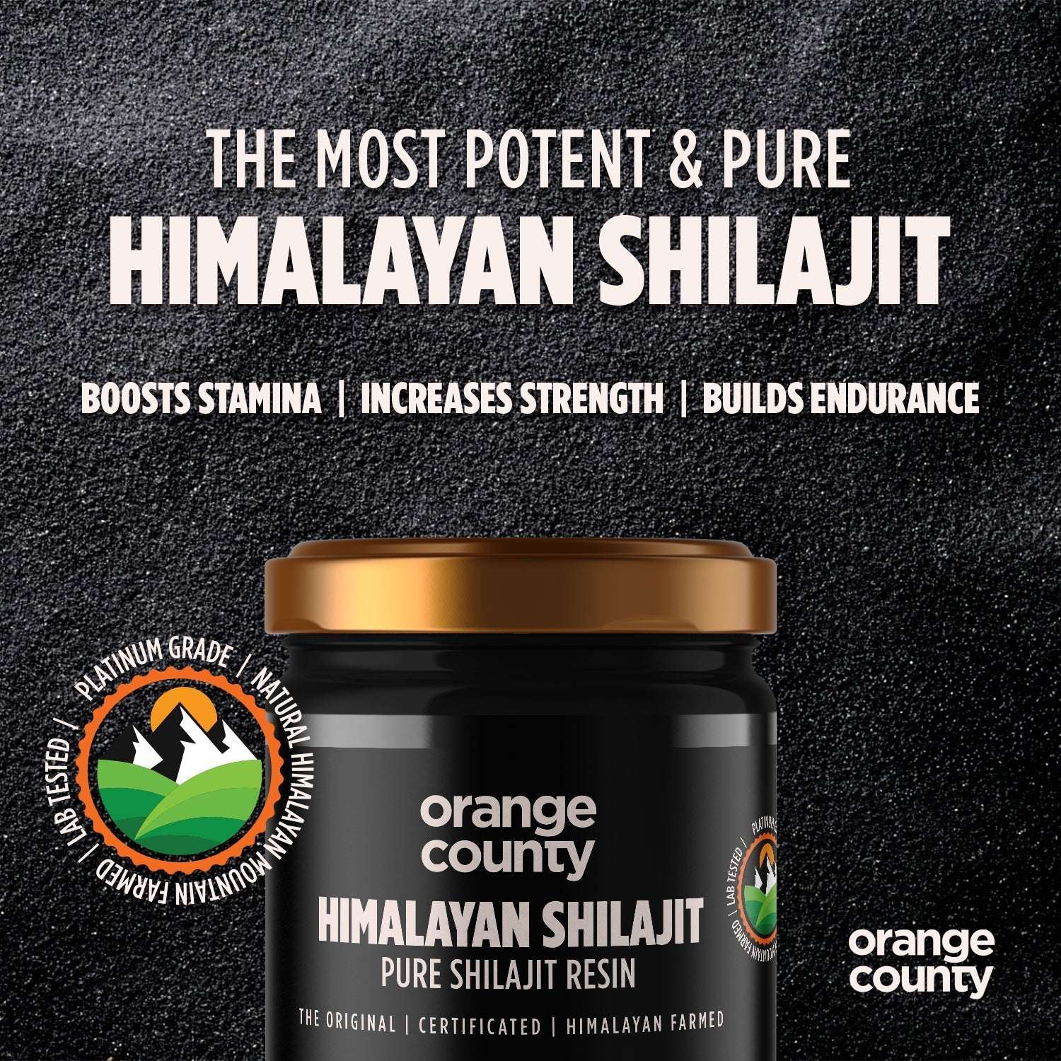 Orange County Himalayan Shilajit Resin 50g