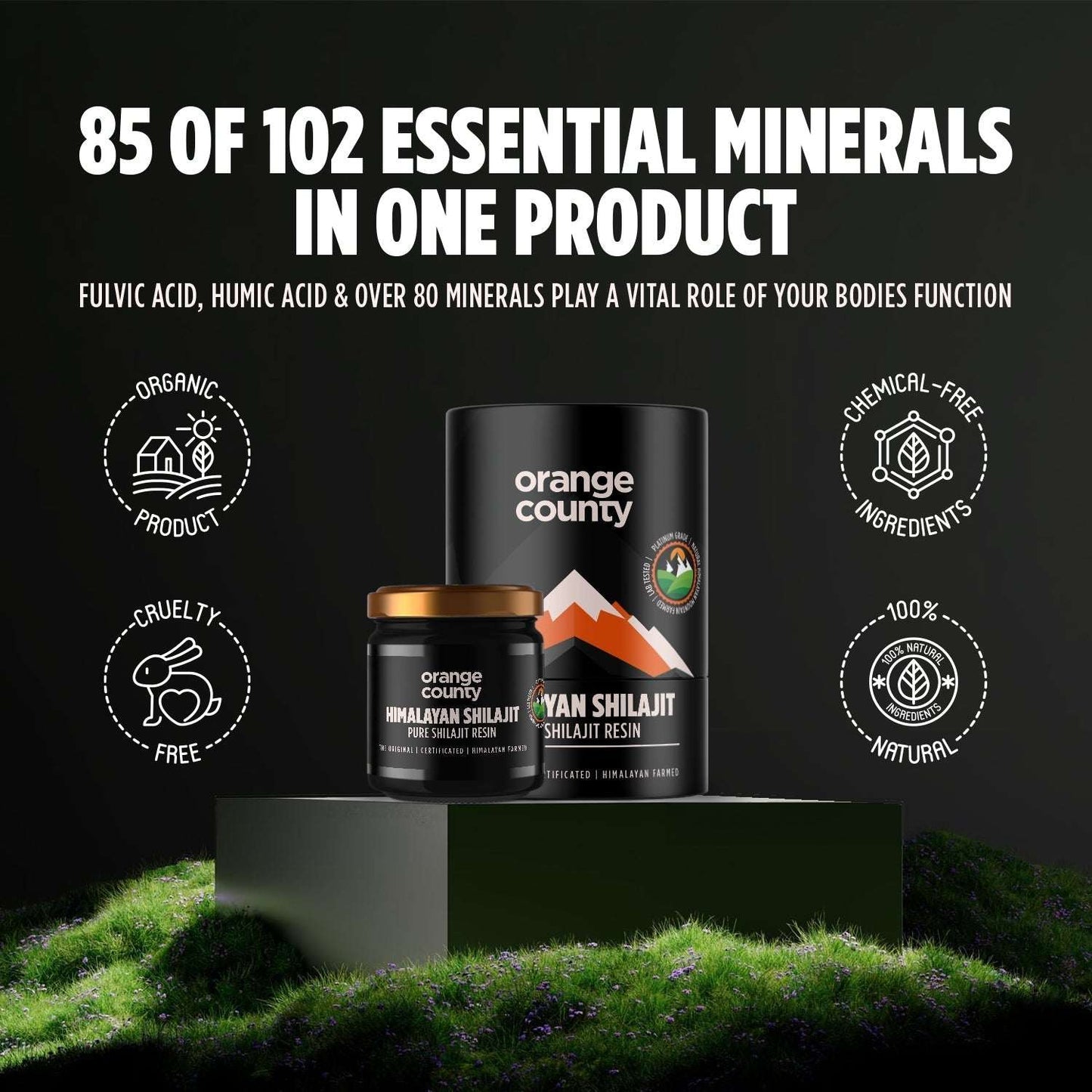 Orange County Himalayan Shilajit Resin 50g