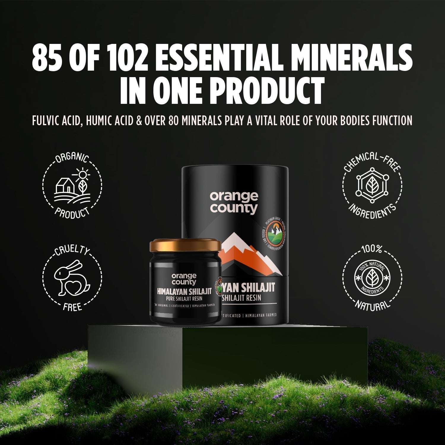 Orange County Himalayan Shilajit Resin 50g