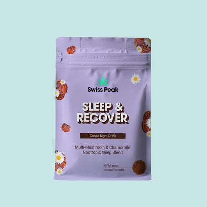 Swiss Peak CBD Sleep Mushroom Cacao Blend 60 Servings