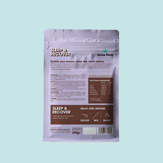 Swiss Peak CBD Night Mushroom Cacao Blend 60 Servings