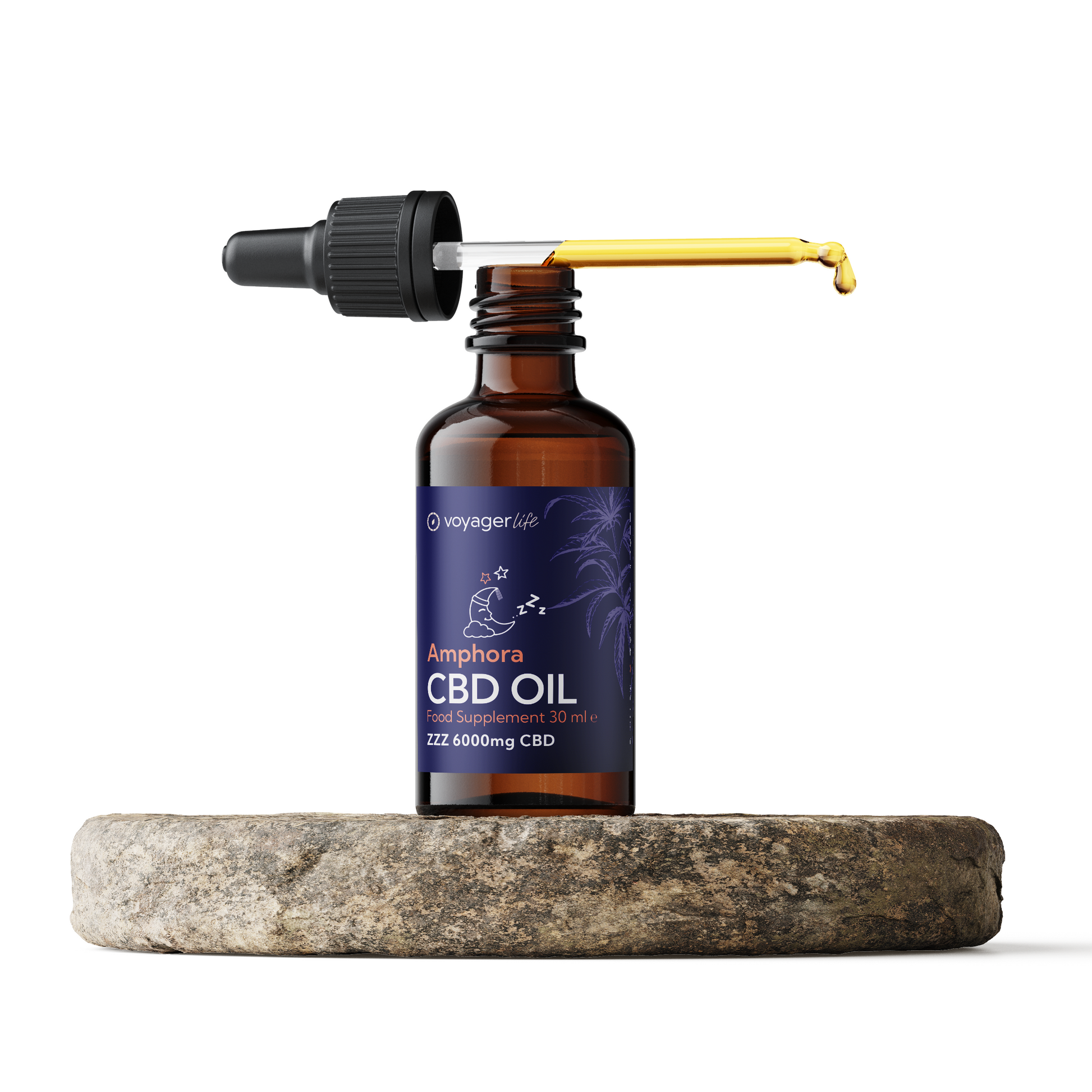 Voyager ZZZ CBD Oil 6000mg 30ml bottle