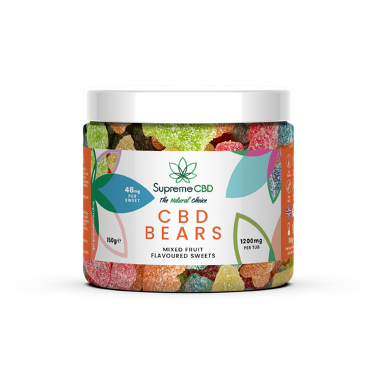 Supreme CBD Gummy Bears 1200mg