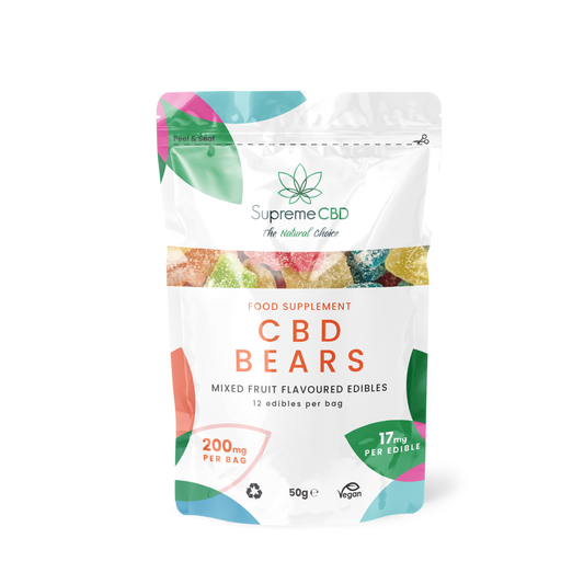 Supreme CBD Gummy Bears Grab Bag 200mg