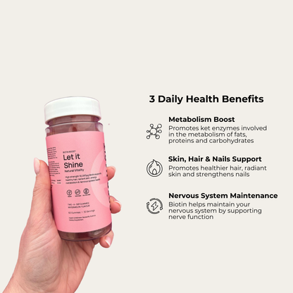 Evolved 'Let It Shine' Vitality Gummies - 60 Pieces