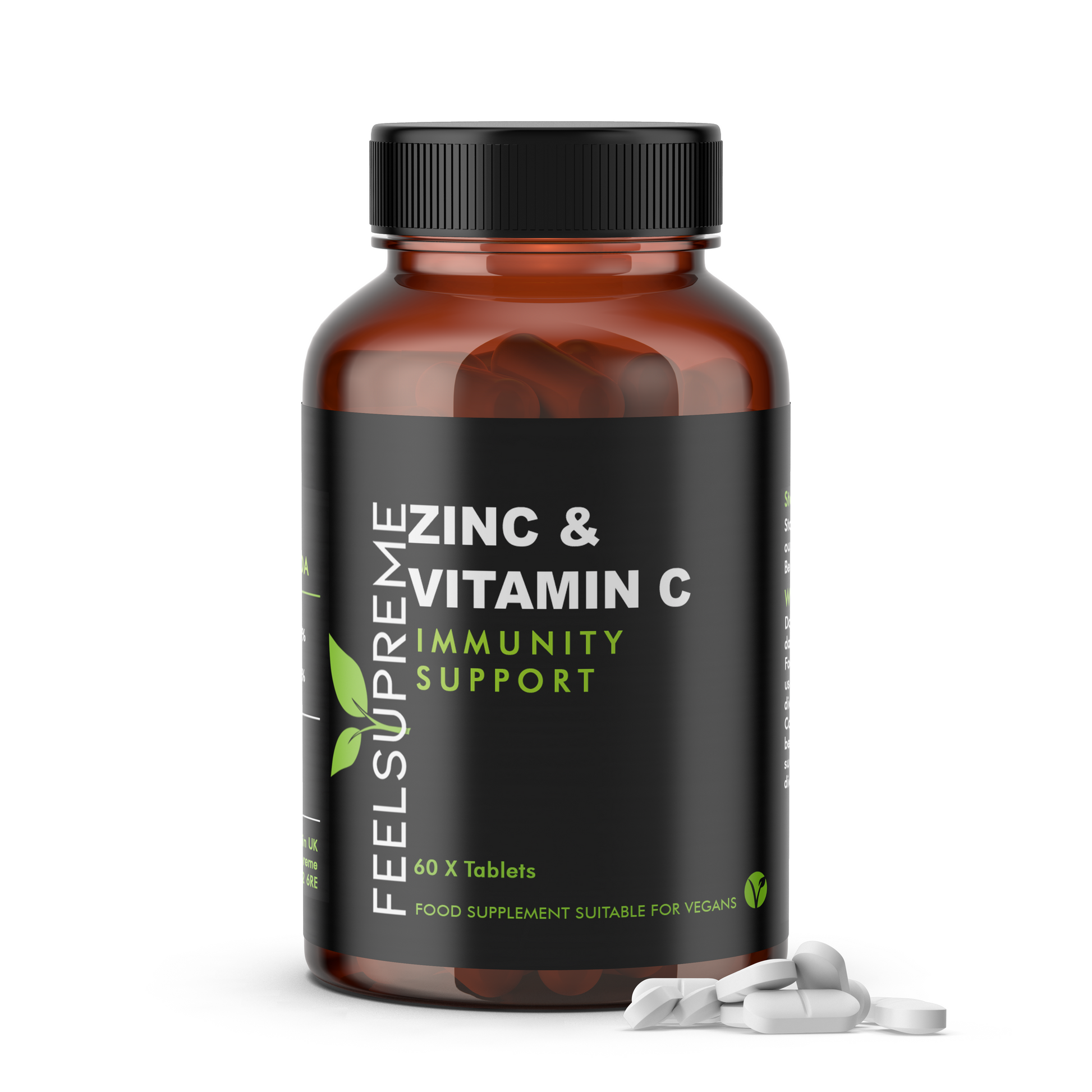 Feel Supreme Zinc & Vitamin C Tablets