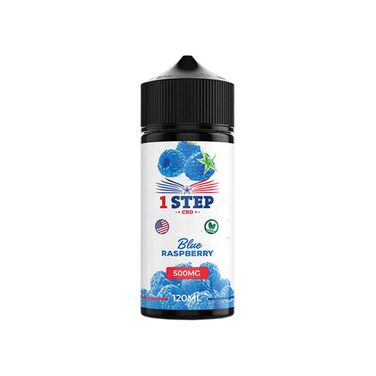 1 Step CBD 500mg CBD E-liquid 120ml (BUY 1 GET 1 FREE) - The CBD Hut