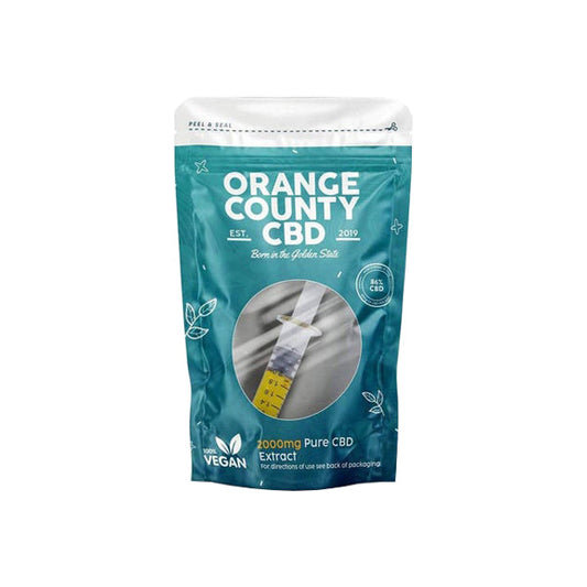 Orange County CBD 2000mg 86% Pure CBD Extract & Syringe 2ml - The CBD Hut