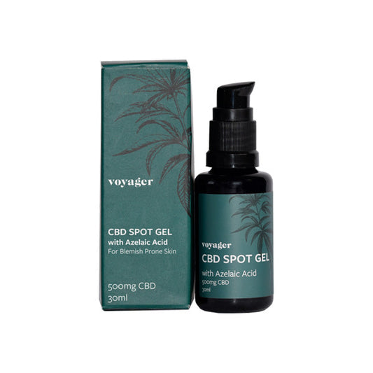 Voyager Clarity 500mg CBD Azelaic Acid Spot Gel - 100ml | The CBD Hut