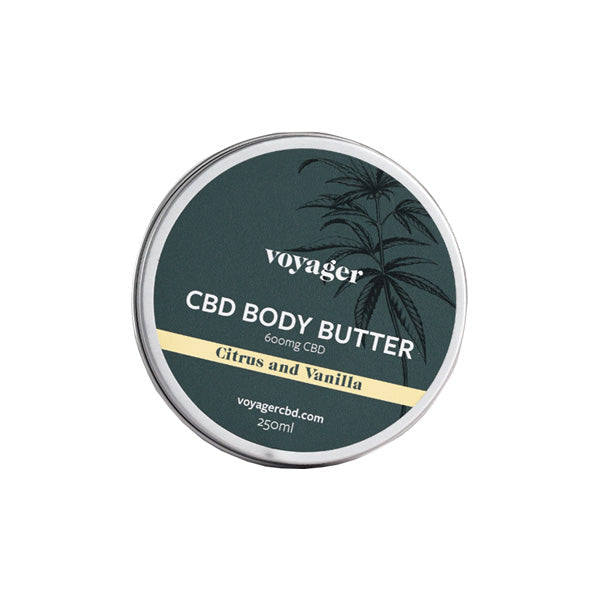 Voyager 600mg CBD Body Butter - 250ml | The CBD Hut
