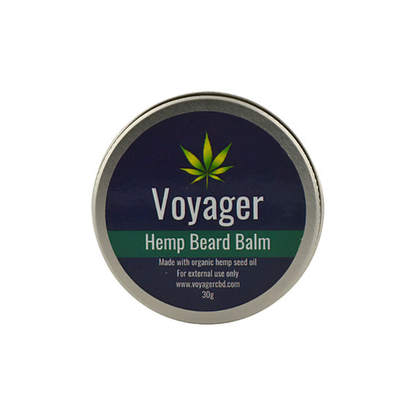 Voyager Hemp Beard Balm - 30g - The CBD Hut
