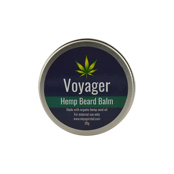 Voyager Hemp Beard Balm - 30g | The CBD Hut