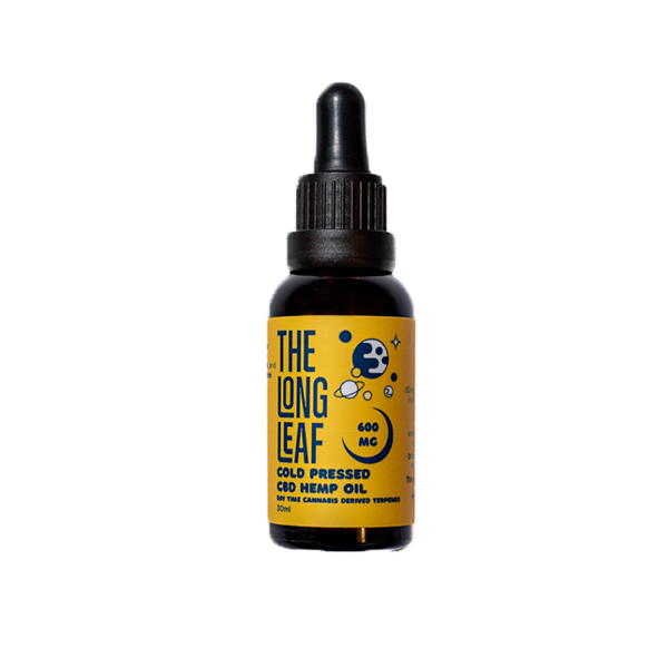 The Long Leaf 600mg Day Cold Pressed Oil 30ml - The CBD Hut