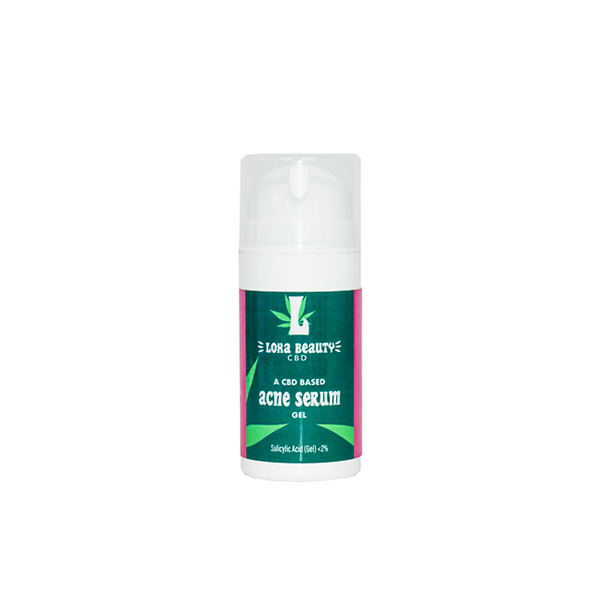 Loxa Beauty 1000mg CBD Salicylic Acid based Acne Serum  - 100ml - The CBD Hut