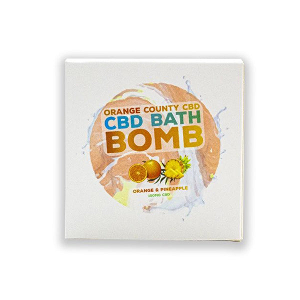 Orange County 150mg CBD Bath Bomb - The CBD Hut