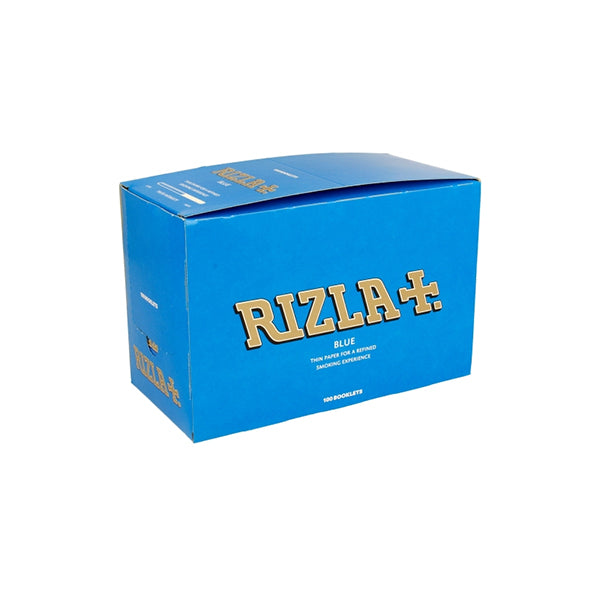 100 Blue Regular Rizla Rolling Papers - The CBD Hut