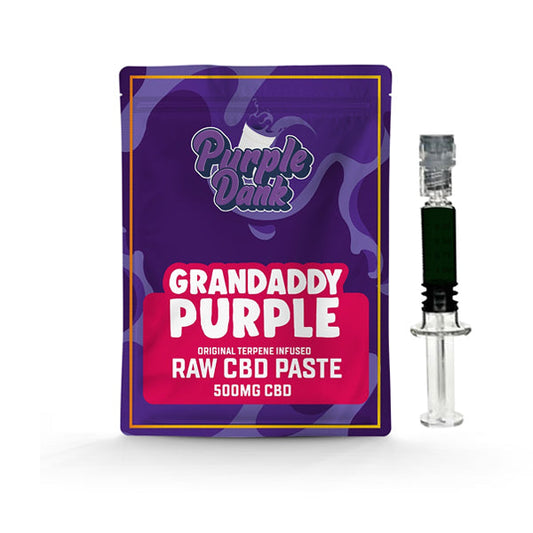 Purple Dank 1000mg CBD Raw Paste with Natural Terpenes - Grandaddy Purple (BUY 1 GET 1 FREE) - The CBD Hut