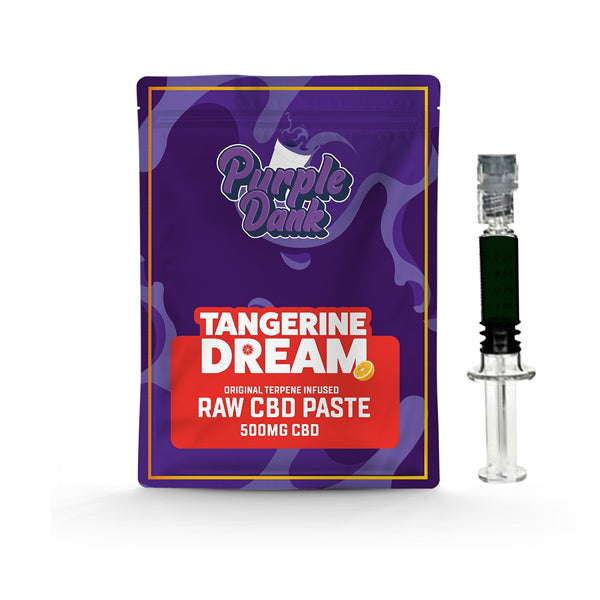Purple Dank 1000mg CBD Raw Paste with Natural Terpenes - Tangerine Dream (BUY 1 GET 1 FREE) - The CBD Hut