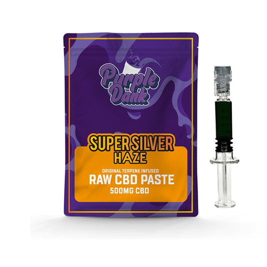 Purple Dank 1000mg CBD Raw Paste with Natural Terpenes - Super Silver Haze (BUY 1 GET 1 FREE) - The CBD Hut