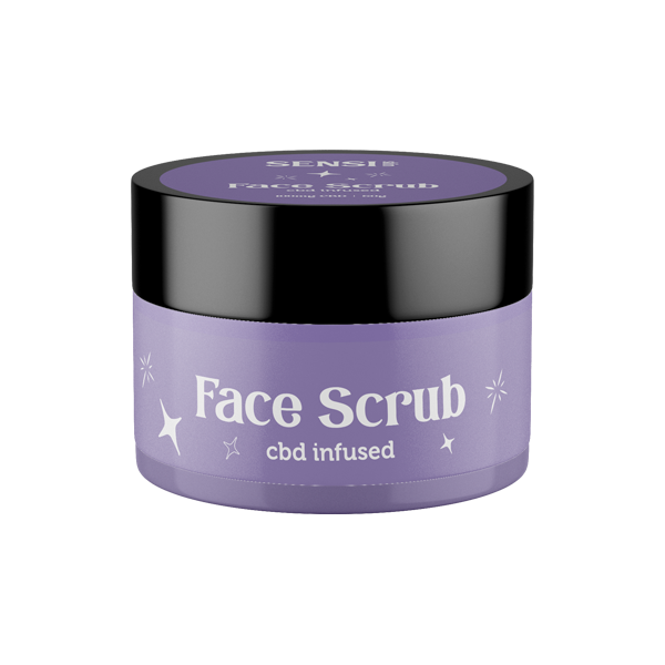 Sensi Skin 100mg CBD Face Scrub - 50g  (BUY 1 GET 1 FREE) - The CBD Hut