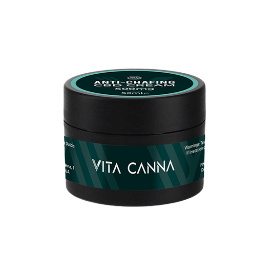Vita Canna 500mg Functional CBD Anti-Chafing Cream 50ml - The CBD Hut