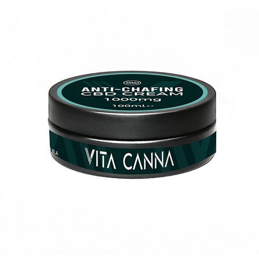 Vita Canna 1000mg Functional CBD Anti-Chafing Cream 100ml - The CBD Hut